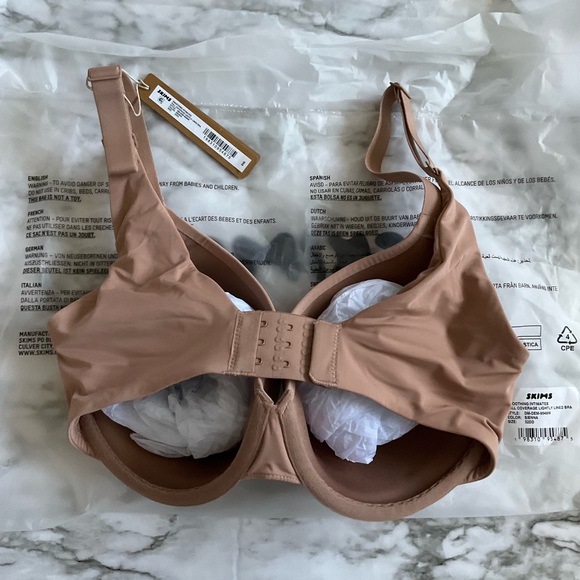 SKIMS Smoothing Intimates Full Coverage Lightly Lined Bra 32DD NWT - Picture 3 of 4